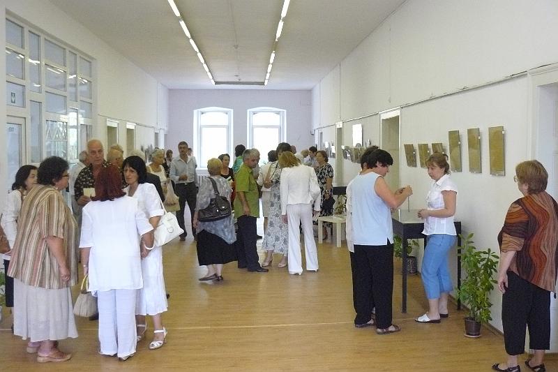 P1010476.JPG - Представяне на изложба "Капитан Петко Войвода - живот отдаден на България" (документи и снимки) по повод 165 г. от рождението му. Представяне на био-библиографски указател.