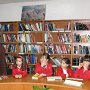 Ученици от 1 клас на частно езиково училище "Малкият принц" гостуват на Американска читалня