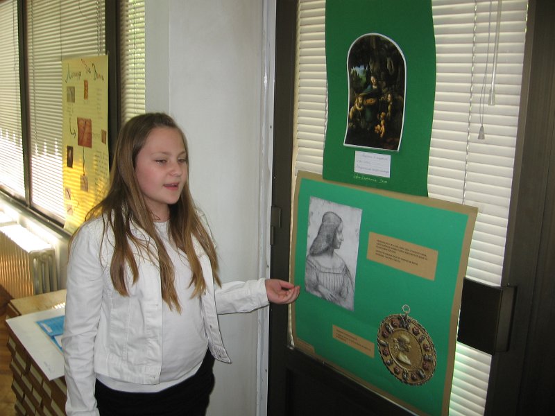 IMG_0129.JPG - Среща на малките художници от ЧУ "Малкият принц" с творчеството на Леонардо да Винчи - 560 години от рождението му