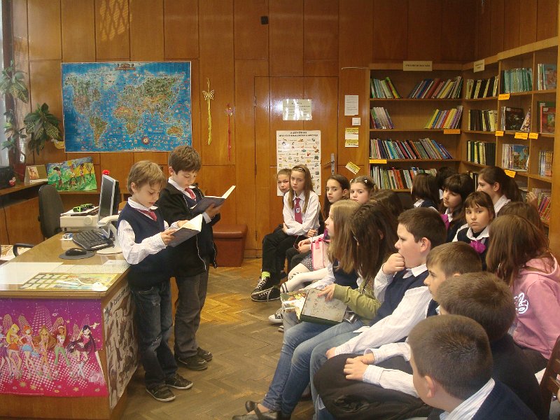 DSC07554.JPG - Ученици от ОУ "Г. С. Раковски" гостуват в Детски и средношколски комплекс