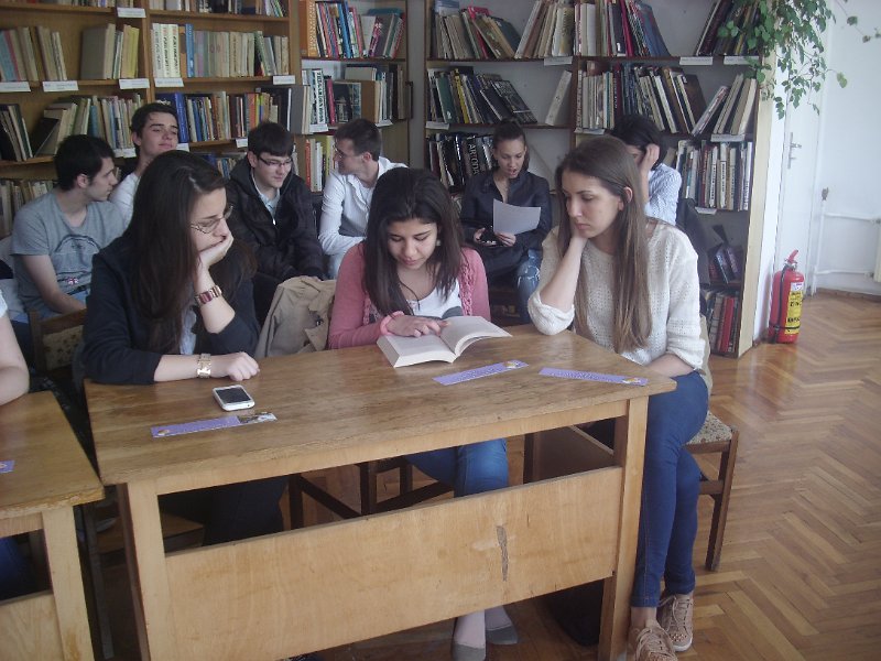 IMG_8041.JPG - Четенето е посветено на 90 годишнината от рождението на американския писател Джоузеф Хелър