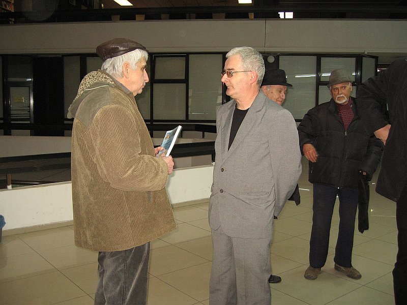 IMG_5594.JPG - Среща със Светослав Аджемлерски и представяне на неговата книга "Справочник на селищните имена във Варненска област". Съвместна проява с Исторически музей – Провадия.