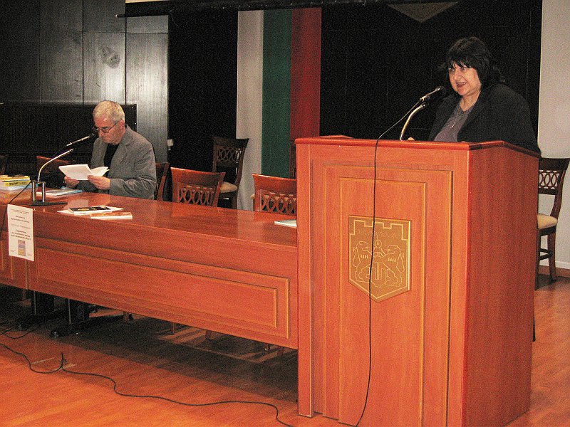 IMG_5604.JPG - Среща със Светослав Аджемлерски и представяне на неговата книга "Справочник на селищните имена във Варненска област". Съвместна проява с Исторически музей – Провадия.