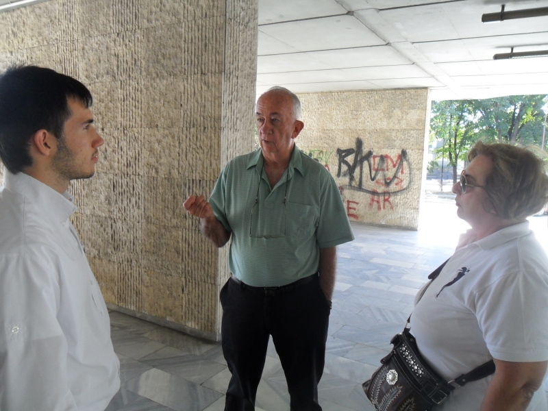 SAM_3995.JPG - Среща-разговор с представители на различни европейски езици /вместо заемане на книга - намиране на партньор за разговор/