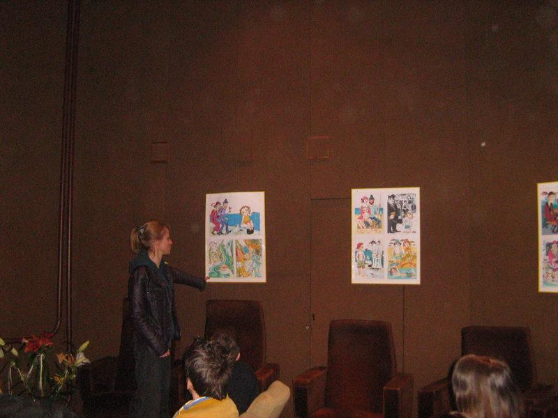 IMG_3558.jpg - Представяне от журналистката Виолета Тончева на новата книга на авторката Елена Владова "Човекът, който въздишал",  художник Теменуга Станчева