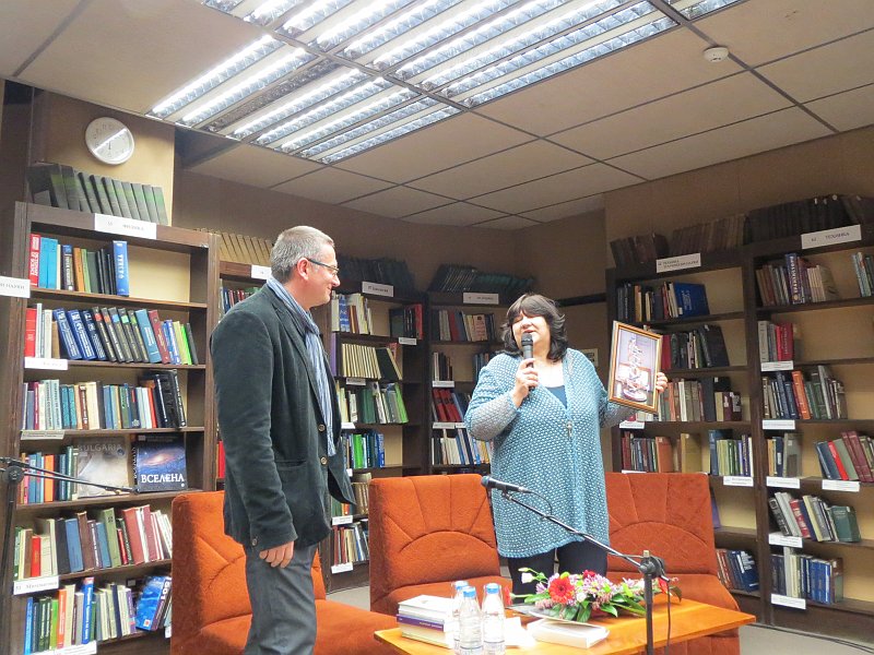 IMG_2509.JPG - Среща с писателя Георги Господинов – разговор за литературата, книгите и четящите хора